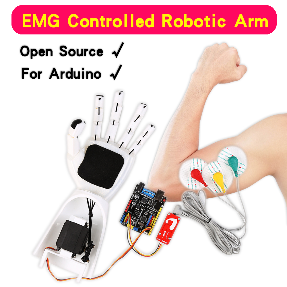 Science Robotics - Braccio robotico con sensore EMG Braccio