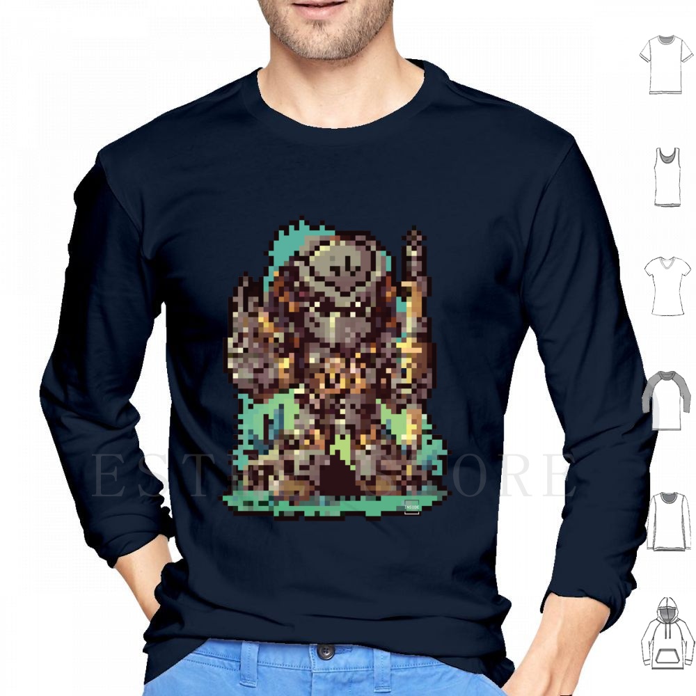 Science Hunter - Felpe con cappuccio Pixel a maniche