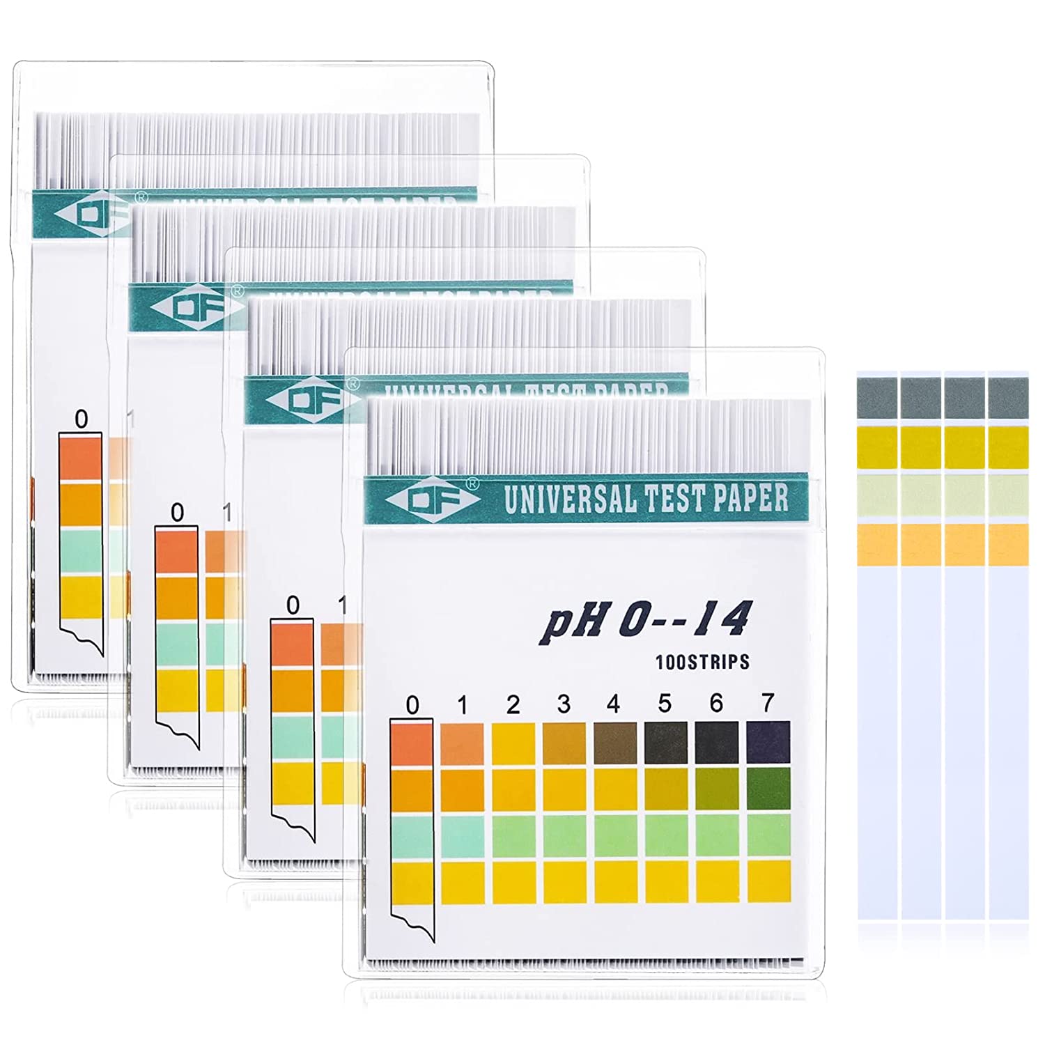 Ph Strip Test - 100 strisce 0-14 PH Indicatore di