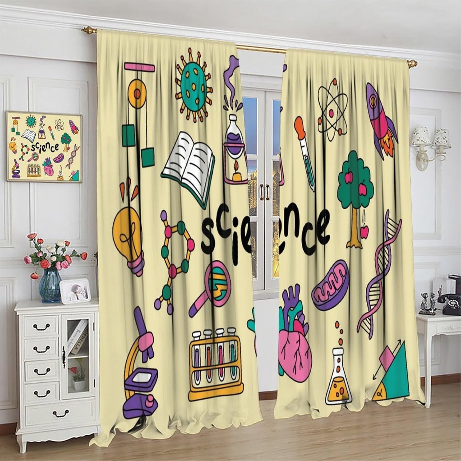 Tende a tema scientifico, 2 pe - Science Nursery recensione e prezzo