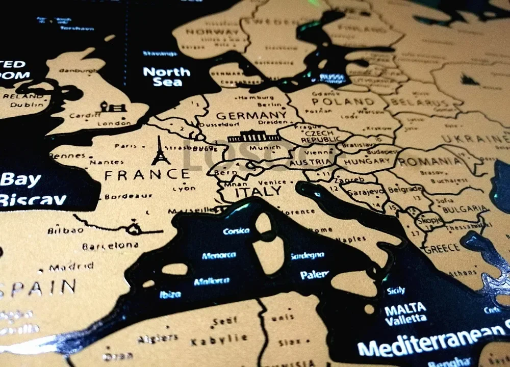 Nuovi poster e stampe d'arte d - Star Map Poster recensione e prezzo