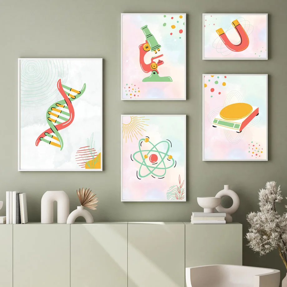 Poster Scientifico con Microsc - Science Nursery recensione e prezzo