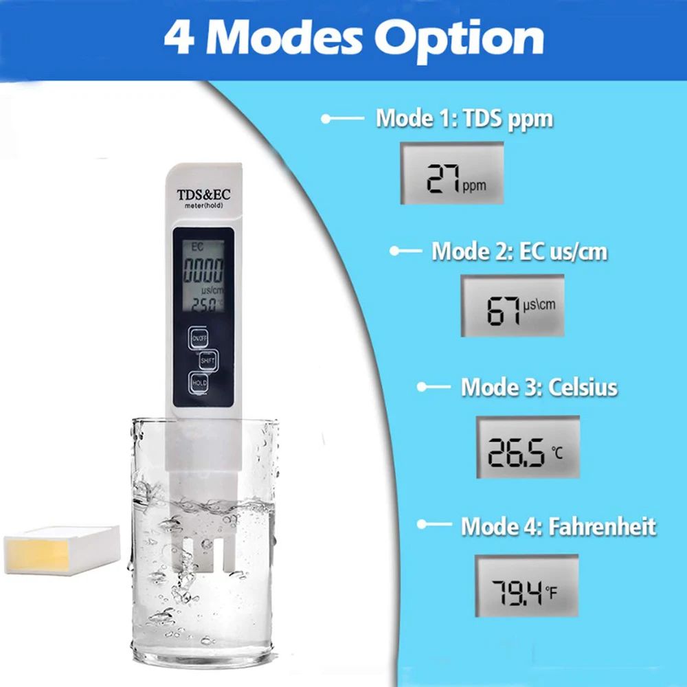 Tester Digitale TDS EC per Acq - Ph Strip Test recensione e prezzo